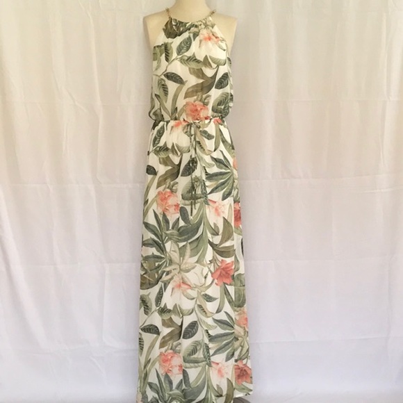 hibiscus flower dress